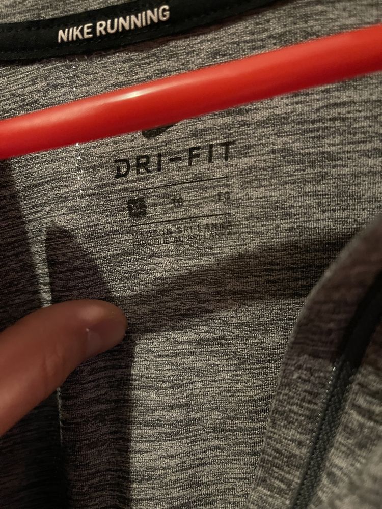 Bluza Nike Running Dry Element Dri Fit XL Gri de femei