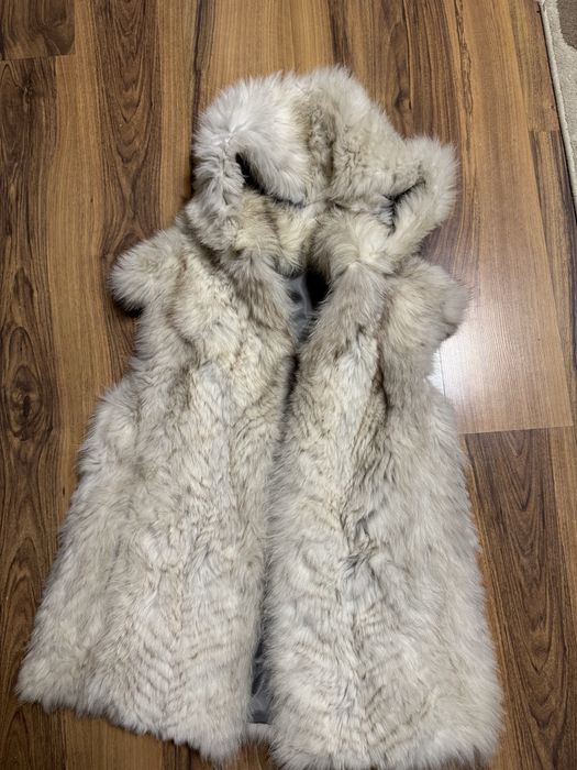 Елеци с естествен косъм кожа