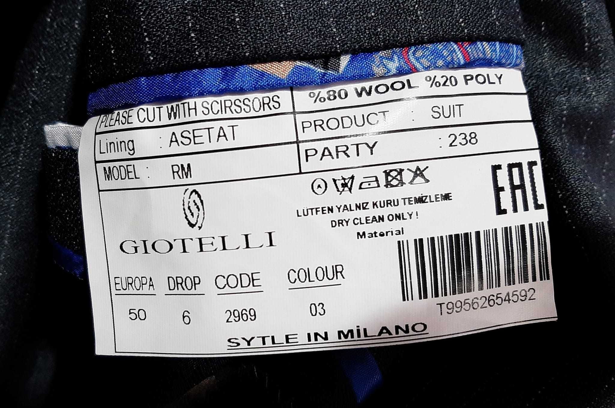 Costum elegant Giotelli marime 50 + pantofi Mario Lavalle marime 38