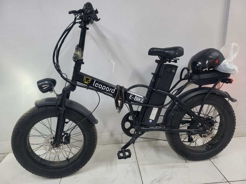 Электровелосипед электро велосипед Леопард 1200w с ключом на ходу Сроч