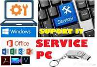 Instalare Windows, Office service pc, configurari imprimante Drivere