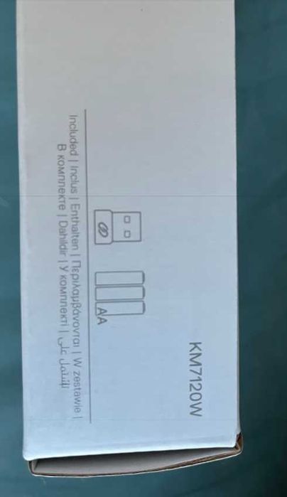 Dell Multi-Device Wireless Клавиатура и мишка - KM7120W