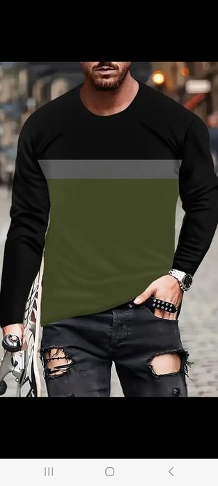 Vand 3 bluze/tricouri cu maneca lunga noi