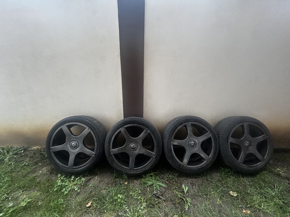 Set jante aliaj ABT + cauciucuri vară 245/40 R19
