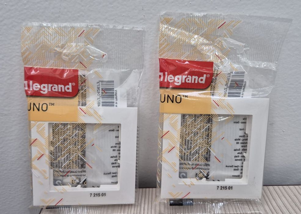 Рамка однопостовая Legrand Suno белая - 2 шт.