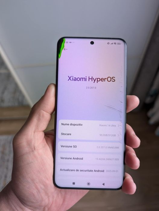 Xiaomi 14 ultra black 16/512gb vandut