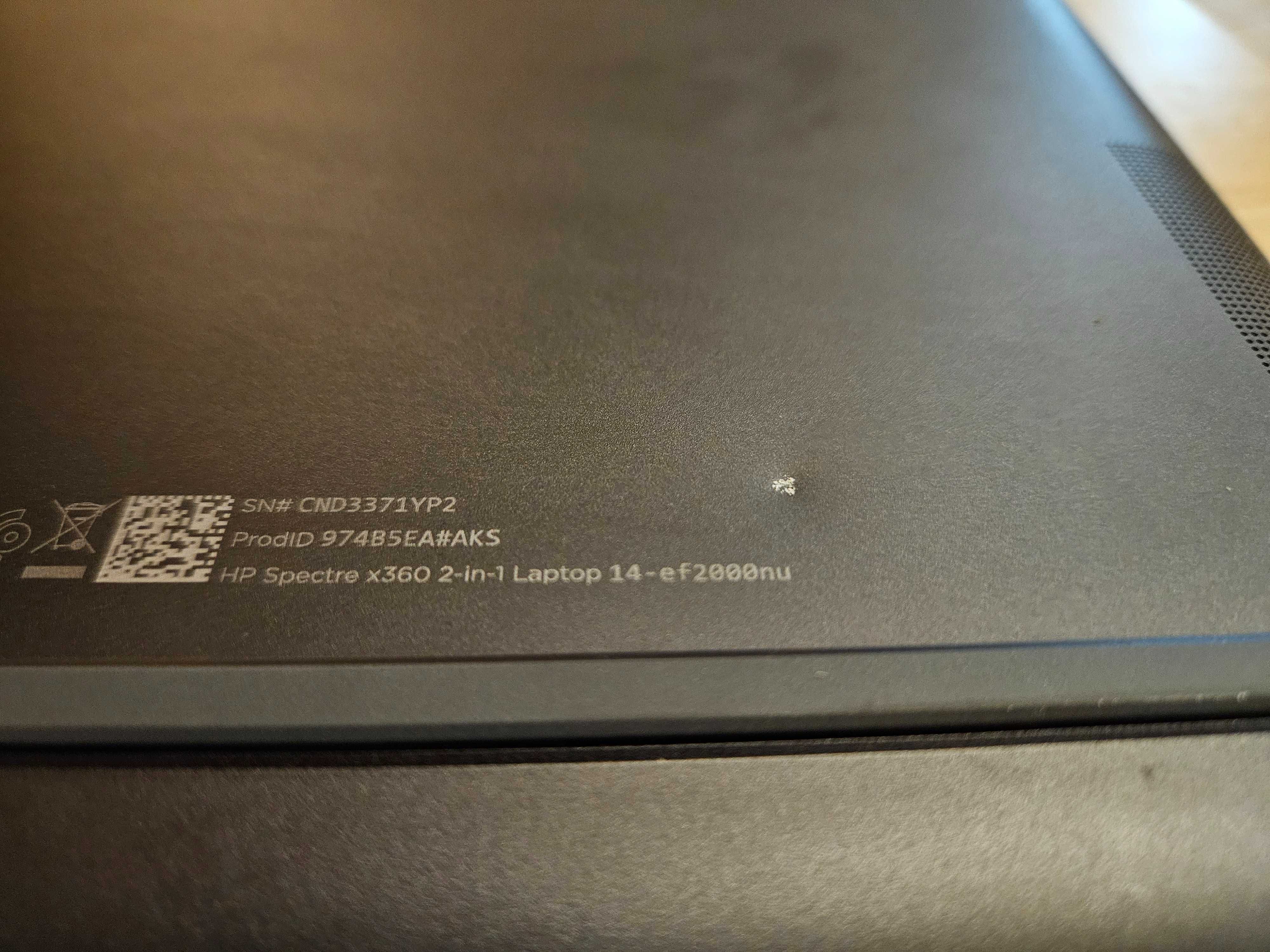 Лаптоп HP Spectre X360 14-EF2000NU 13.5", 16GB, 512GB гаранция и кутия