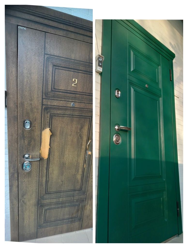 Реставрация перекраска дверей ,корпусной мебели