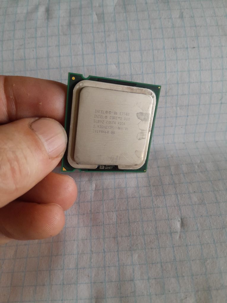 Процессор процесор Intel Core 2 Duo E7500 = 2.93Ghz Socket сокет 775 2