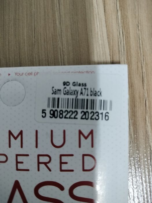 Folie de sticla pentru SAMSUNG A71