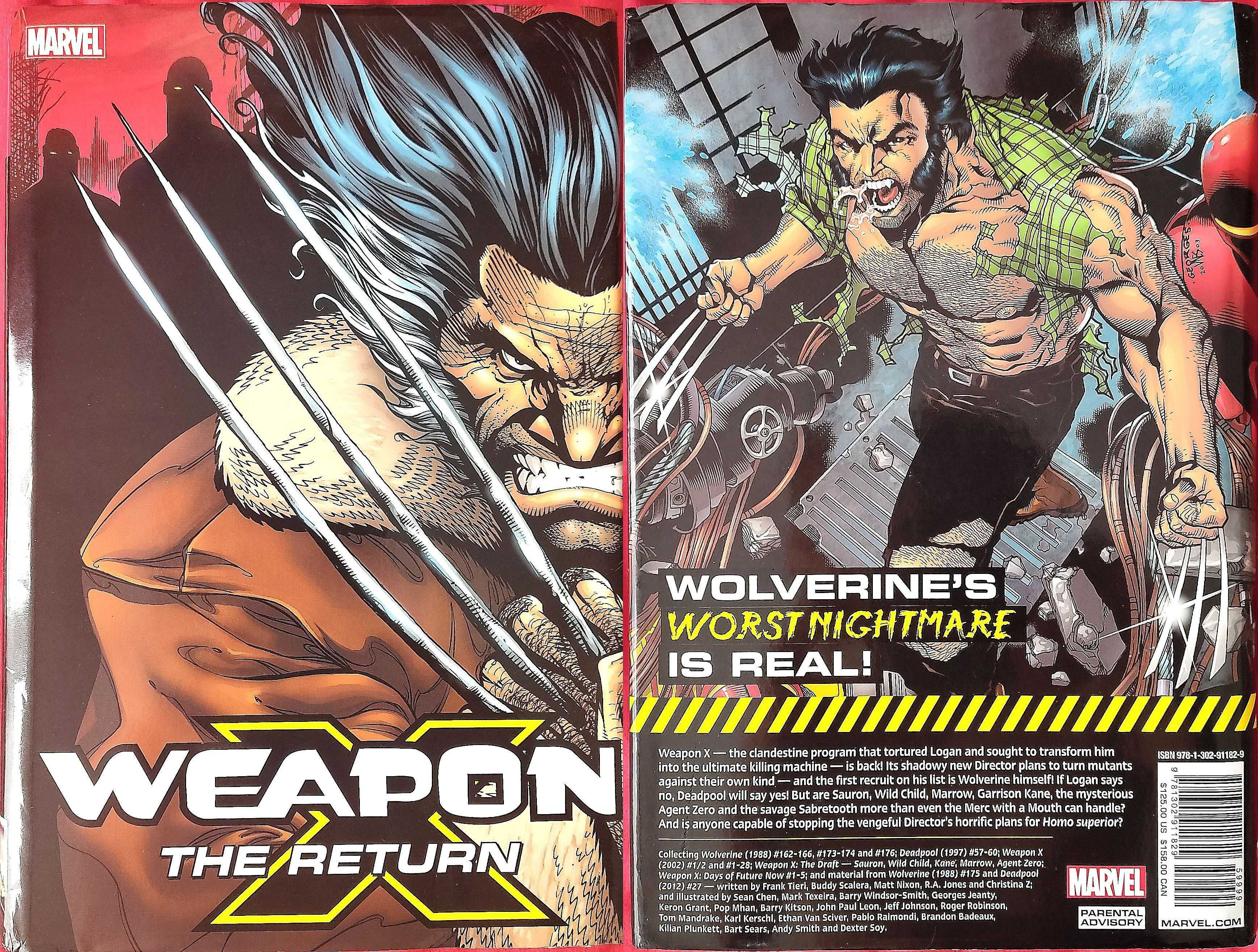 WOLVERINE comics-colectii benzi desenate Marvel (Omnibus/Hardcover)