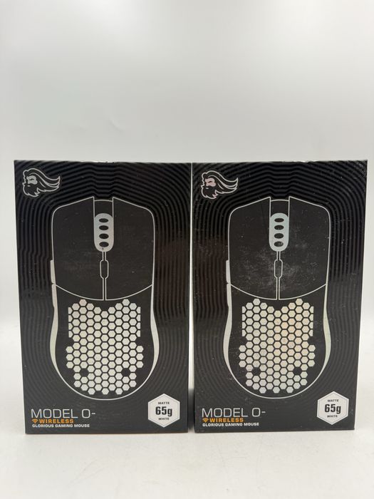 Mouse Gaming Wireless Glorious Model O Alb Sigilat T1