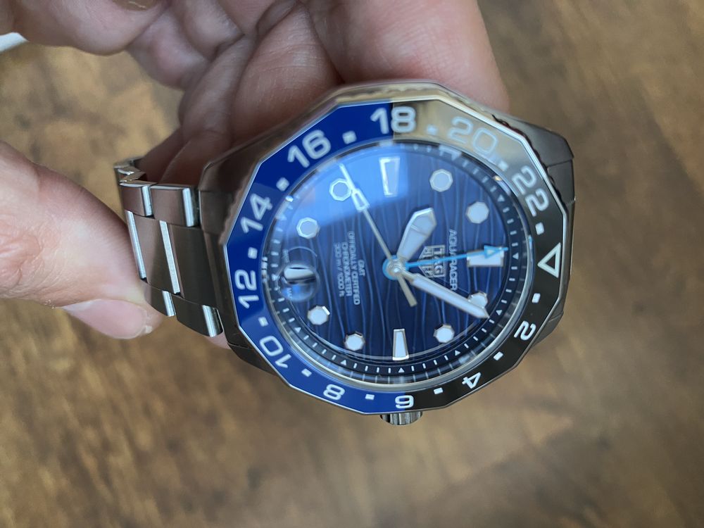 New Tag Heuer Aguaracer 42” GMT