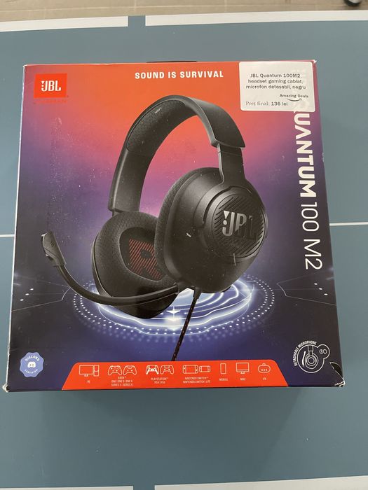 Căști profesionale JBL și Logitech Noi