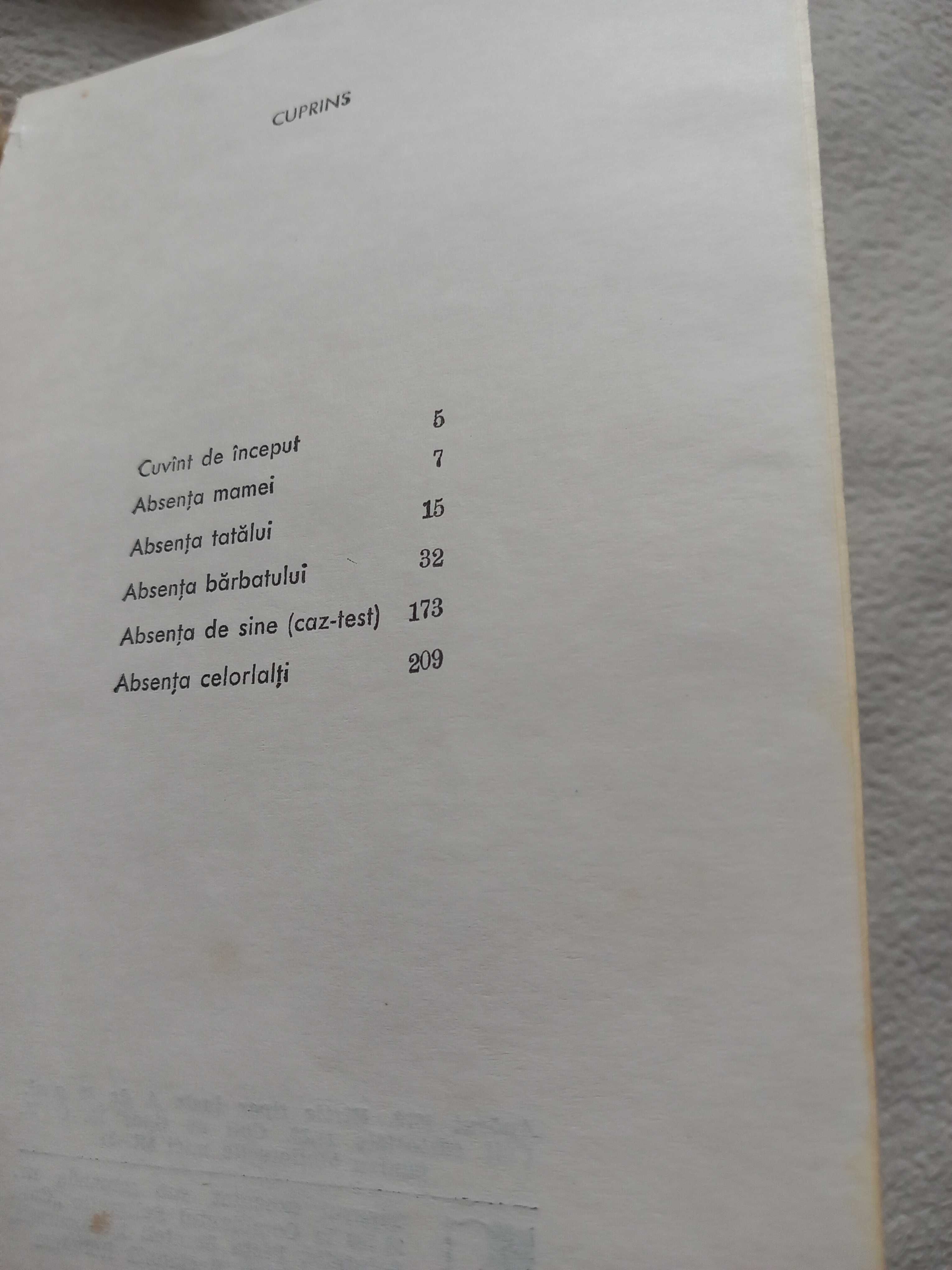 Cartea"Romane trăite" de Mihai Stoian,Editura Cartea Romaneasca 1972