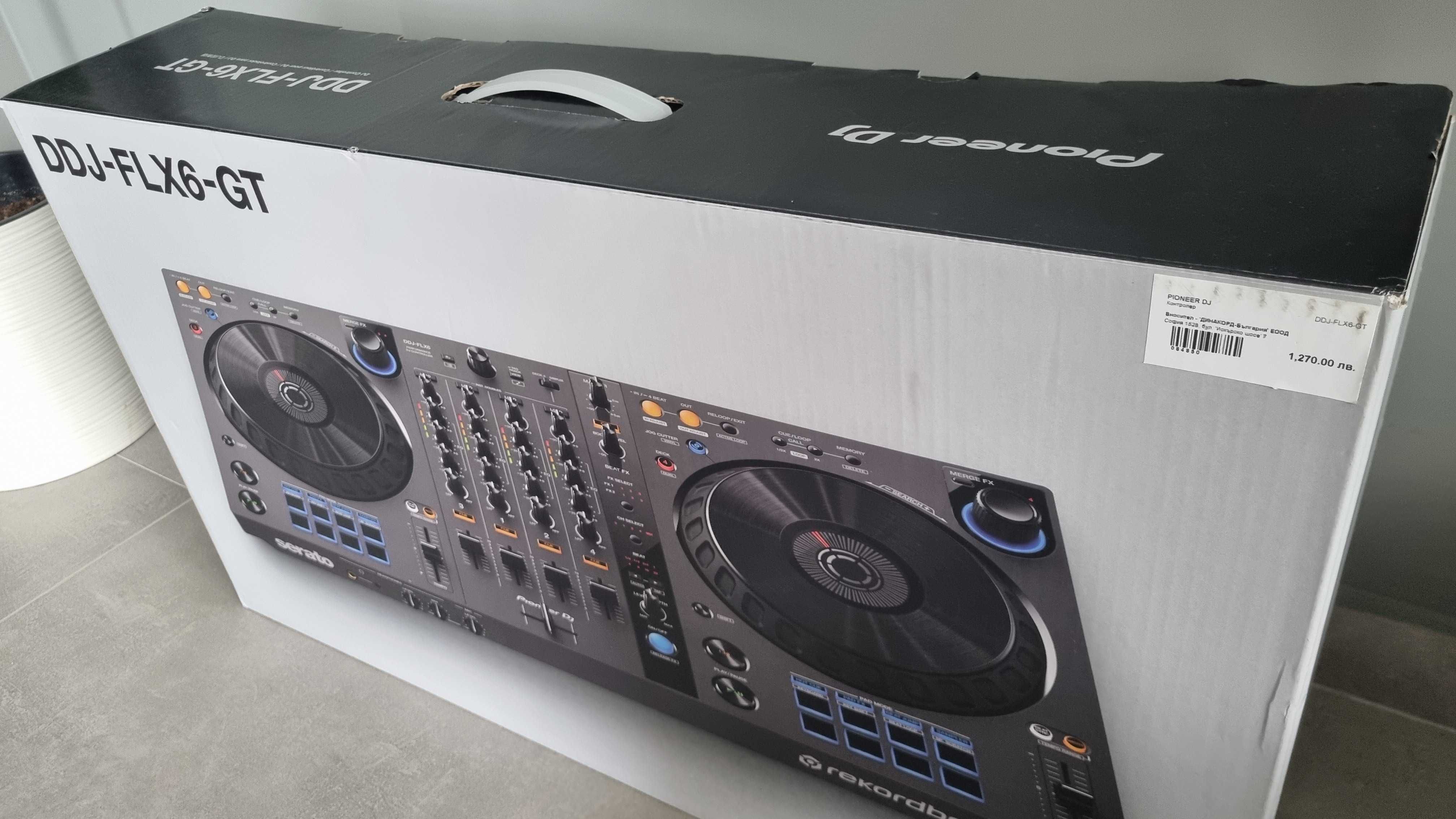 Pioneer DDJ-FLX6-GT + case