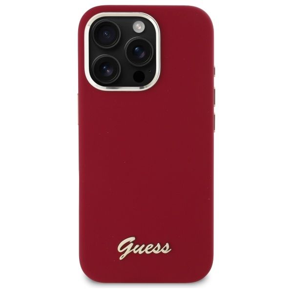 Husa GUESS pentru iPhone 16 Pro - Rosu