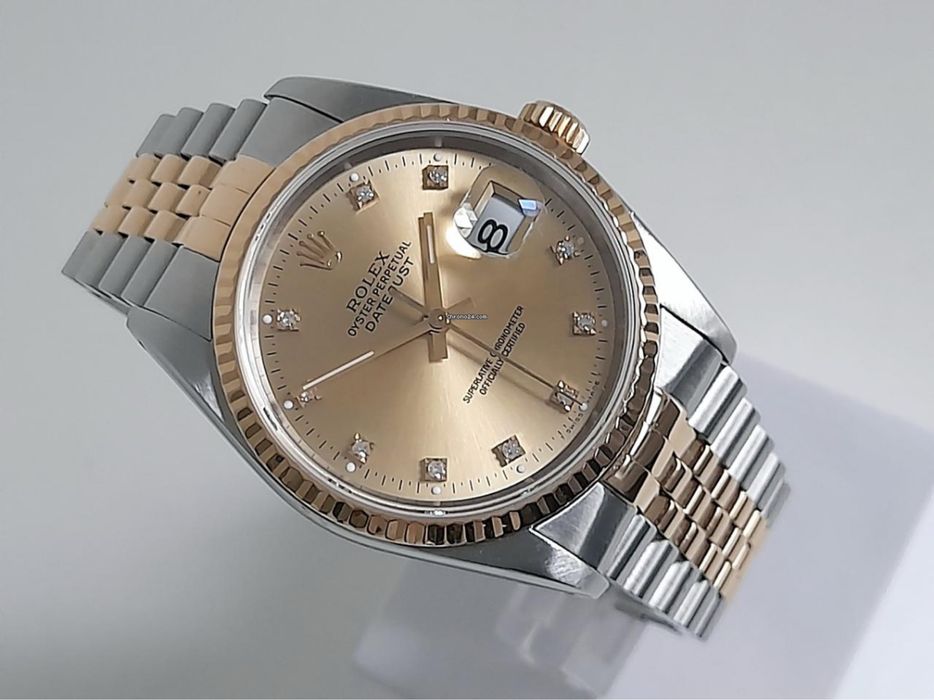 Rolex Datejust 36mm Diamond Dial.