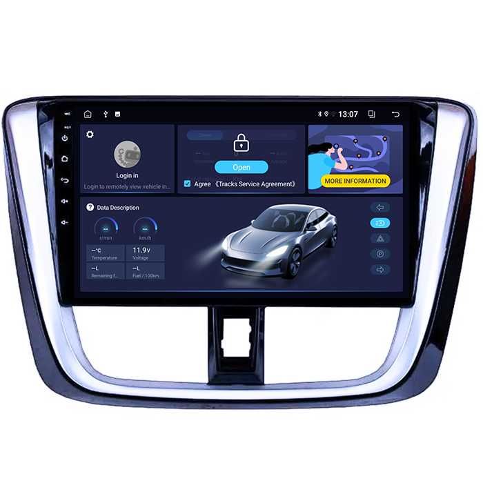 Navigatie Toyota Yaris 2014+, 4GB RAM/64GB ROM, Android 14