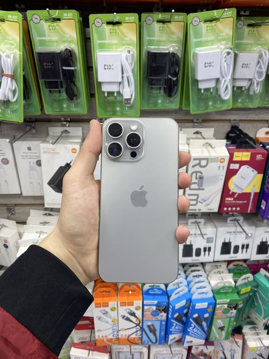 Iphone 15 pro max 256 gb 100 batery