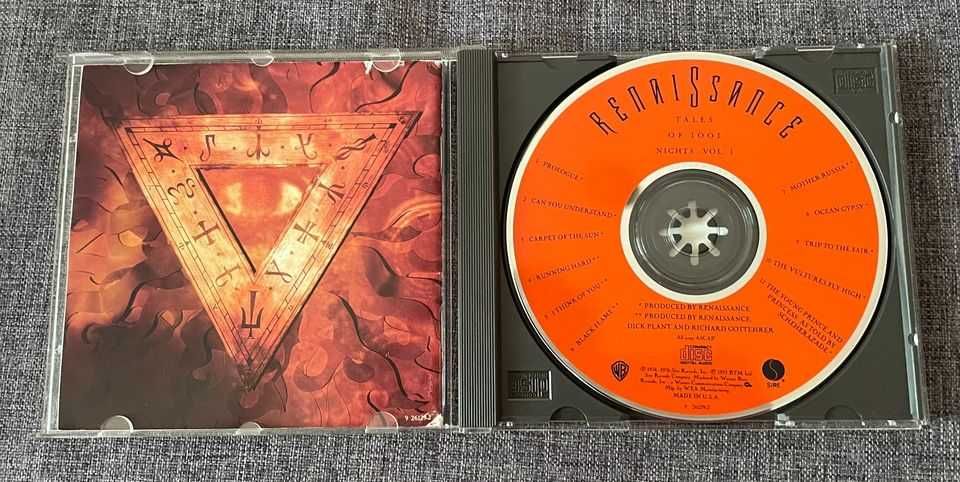 Renaissance doua cd originale USA, Tales of 1001 Nights.