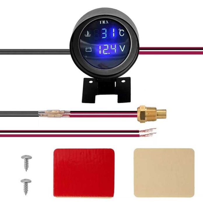 Termovoltmetru digital universal auto moto barca tractor camion rulota