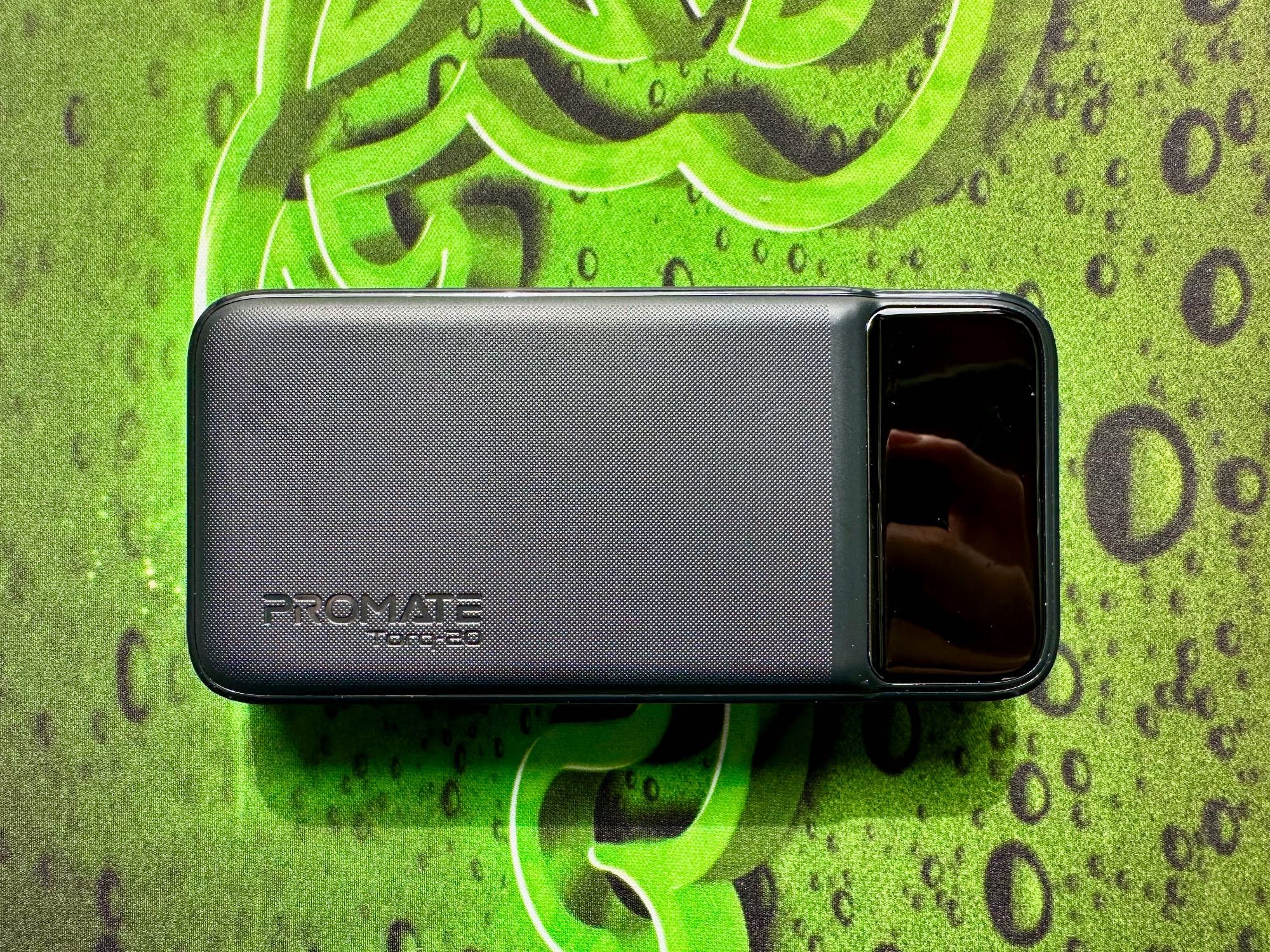 PROMATE Torq-20 - Baterie externa 20.000 mAh - USB-C PD 20W - negru