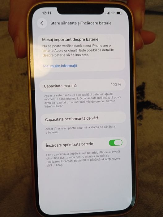 iPhone 12 pro Max alb