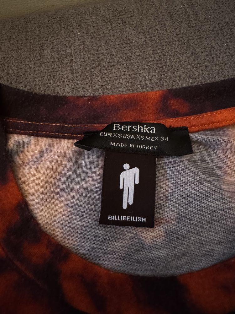 Billie Eilish x Bershka тениска – размер XS