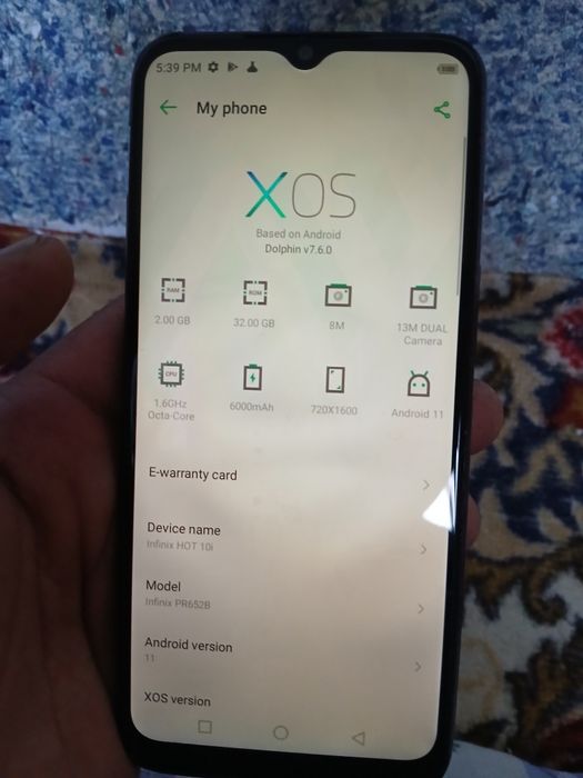 Infinix hot  10i