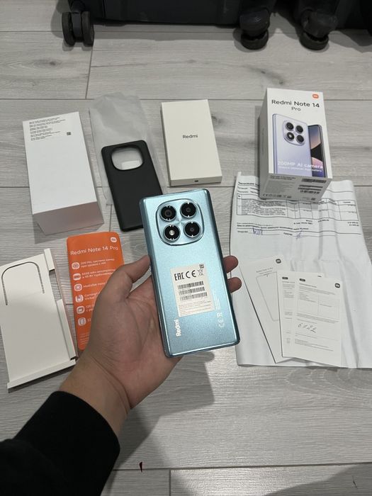 Игравой Xiaomi Redmi Note 14 Pro (512 гб и Озу 12 гб) полный Комплект