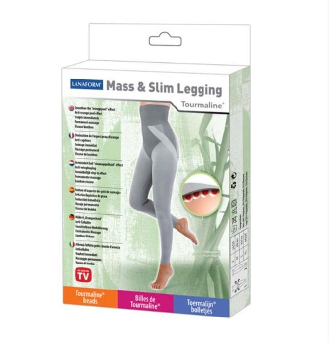 Colanti cu push Up Pantalon Lanaform Anticelulitic Mass and Slim Legg
