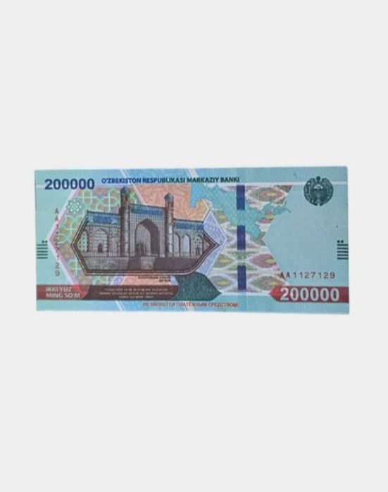 200 000 talik sifatli qilib ishlangan