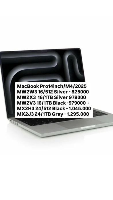 Macbook Pro 14 M4 ; Macbook pro 14 M4 ; макбук про м3