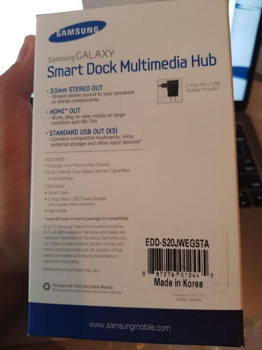 Samsung Galaxy Smart Dock Note 2 3 4 5 Galaxy S3 S4 S5 S6 S7 hub