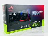 НОВА! Видеокарта ASUS ROG Strix GeForce RTX™ 4070 OC 12GB