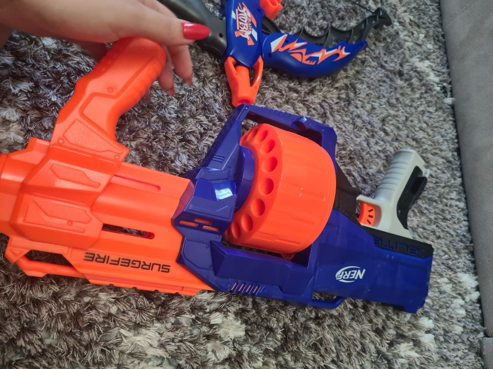 Nerf mitraliera arc pistol