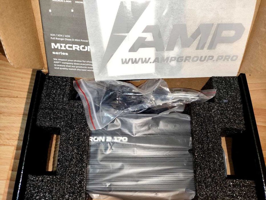 Маленький и мощный AMP Micron 2-канальный