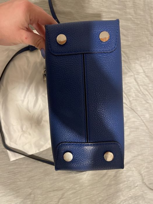 Geanta Michael Kors Mercer studio small electric blue noua cu eticheta