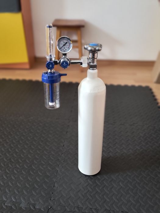 Кислородна бутилка с вентил 3 л