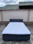 Pat Dormitor Boxspring 1,40 m x 2,00 m + Saltele + Topper