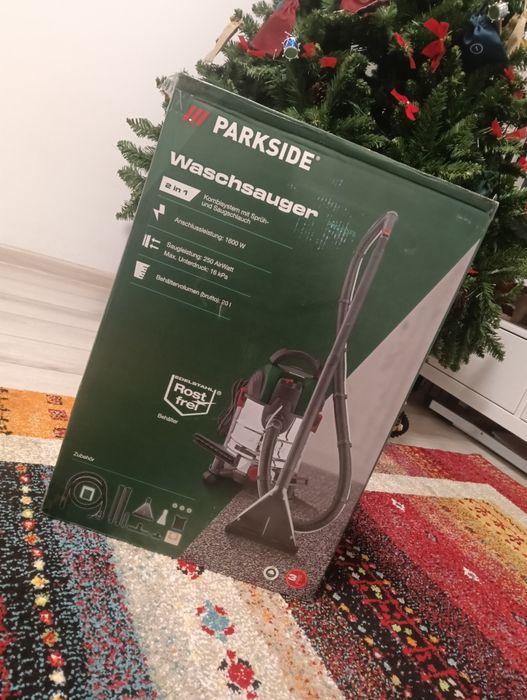 Aspirator 2 in 1 inserție extracție parkside nou sigilat