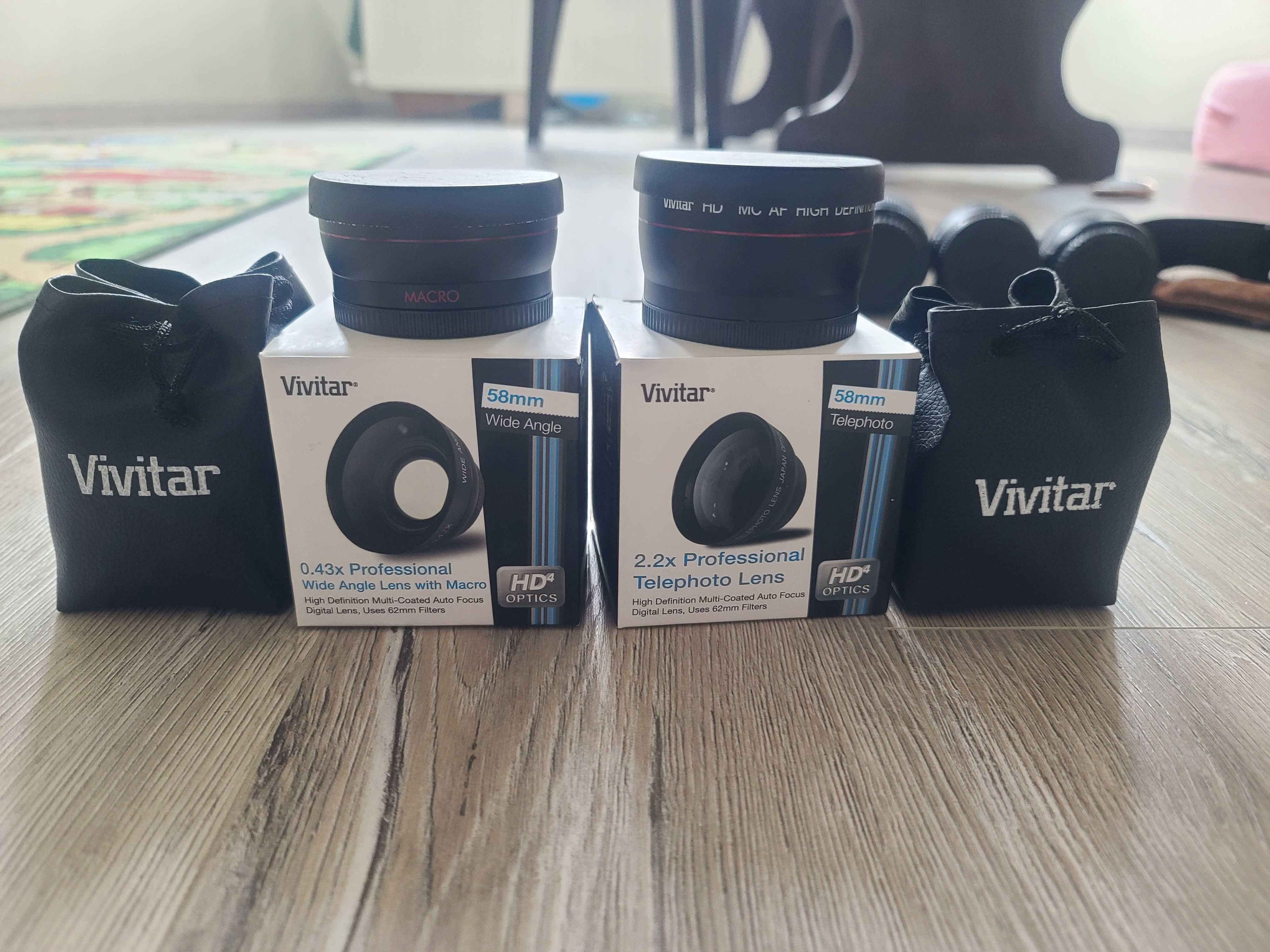 Canon 80D 6 обектива