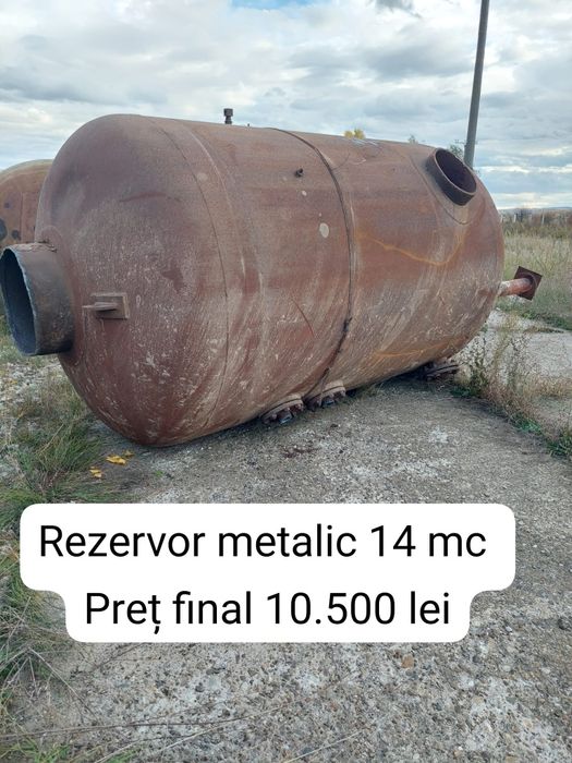 Rezervor metalic bazin fosa