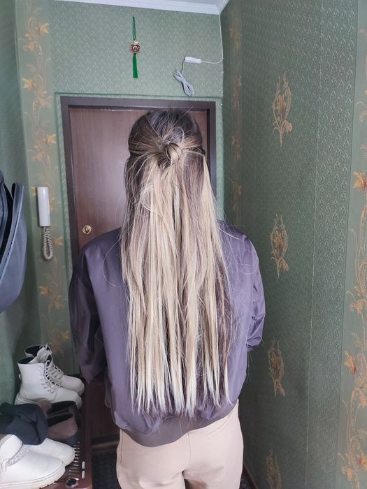 Термо волосы, трессы волосы на заколках