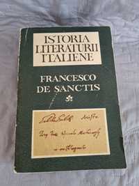 Istoria literaturii italiene, Francesco de Sancțiuni.