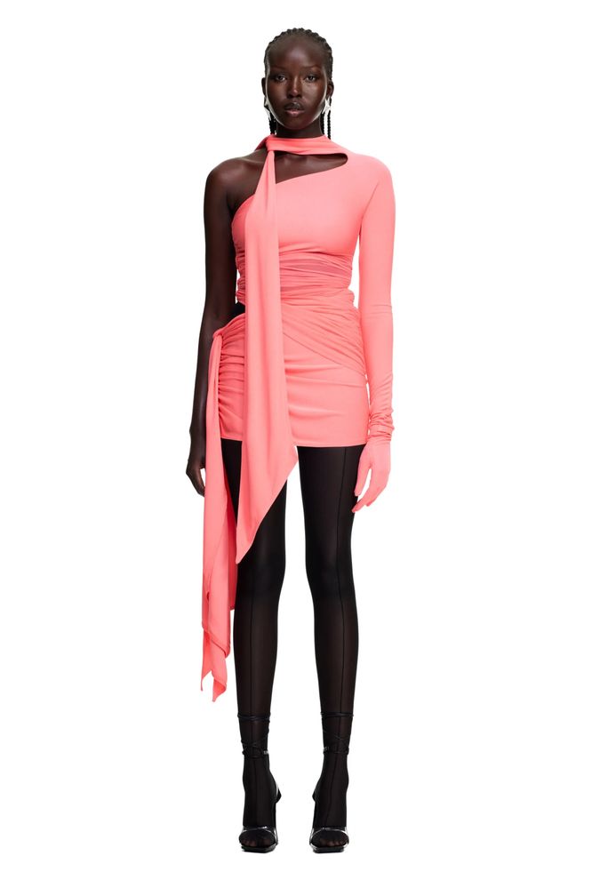Рокля Mugler x H&M