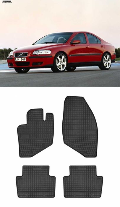 Гумени стелки Frogum съвместими с Volvo S60 (2000-2009) S80 (1998-2006
