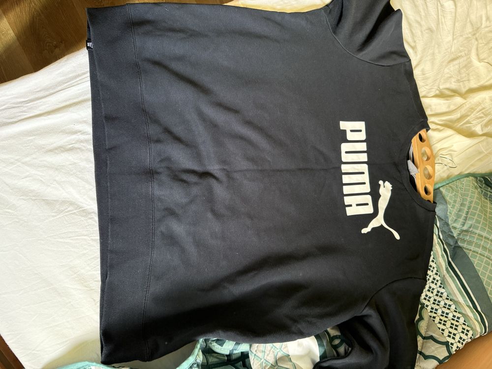 Суитшърт-puma,черен 2 XL-нов