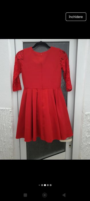 Rochie eleganta rosie